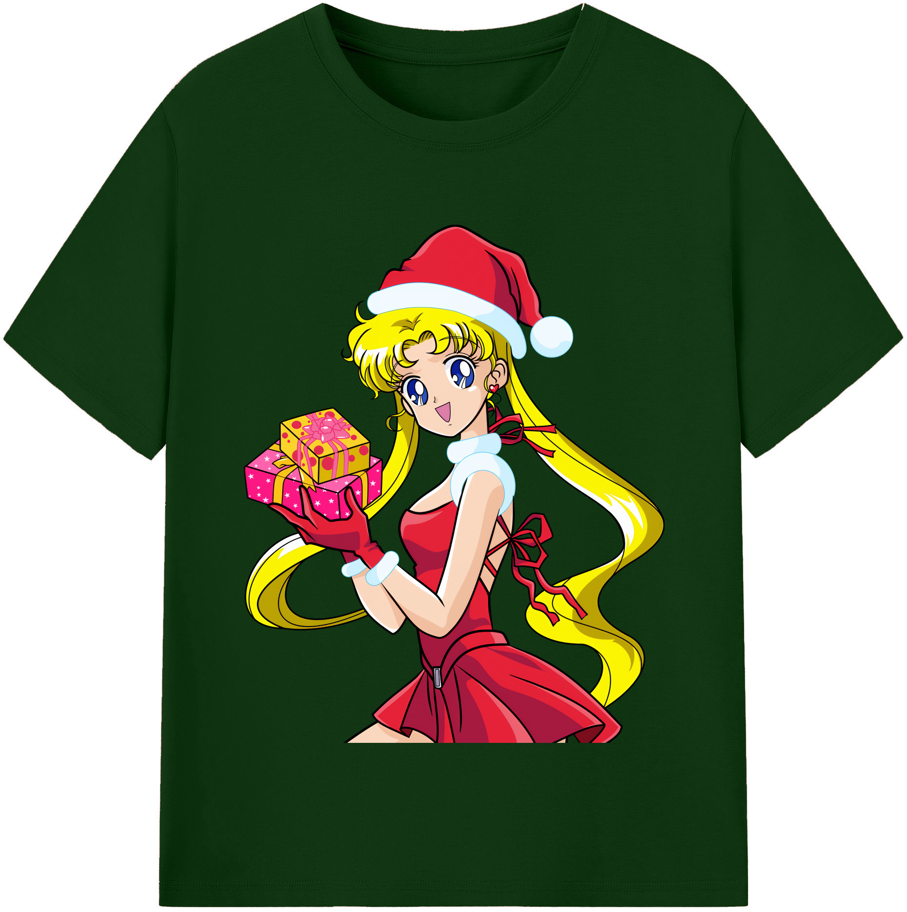 （画像用） 美少女戦士セーラームーン 月野 うさぎ つきの うさぎ Sailor Moon Tsukino Usagi 綿100％半袖Tシャツ（フロントプリント）